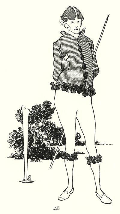 Een voetnoot door Aubrey Beardsley